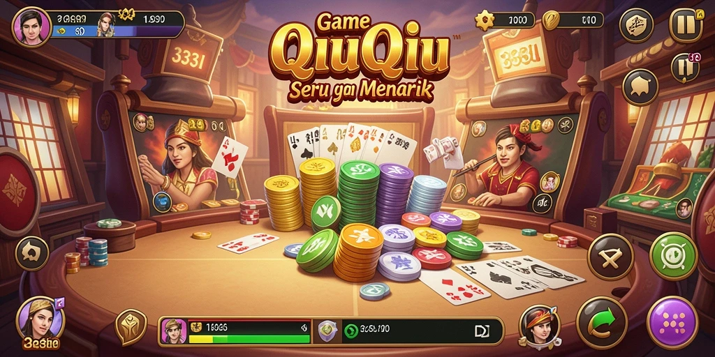Gameplay seru QiuQiu di 333I dengan pemain lain.