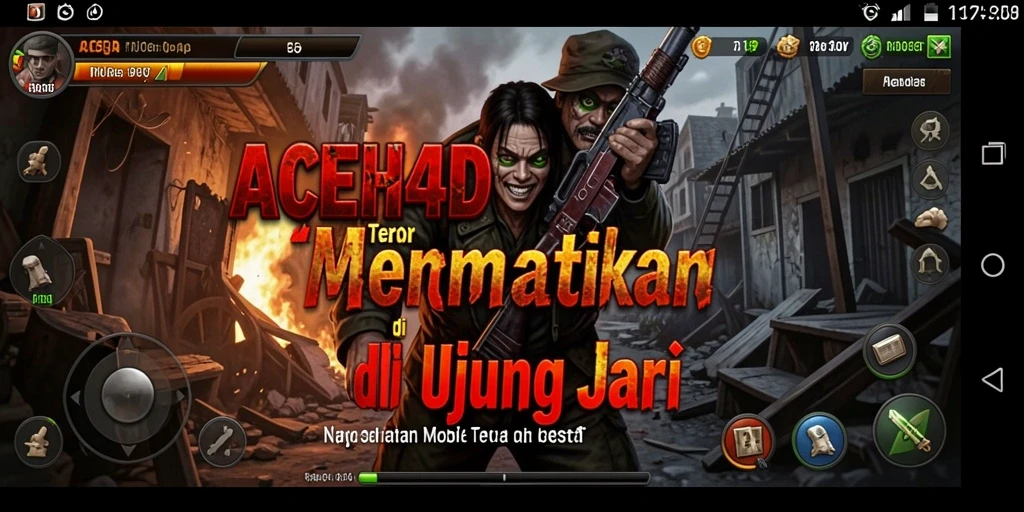 Screenshot gameplay ACEH4D menampilkan suasana kegelapan dan ketegangan.
