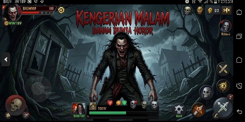 Gameplay horor menegangkan dalam BIGWIN189.