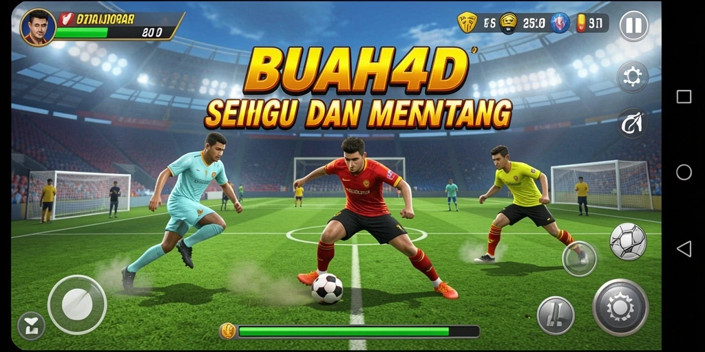 Tampilan gameplay seru di BUAH4D dengan berbagai cabang olahraga.