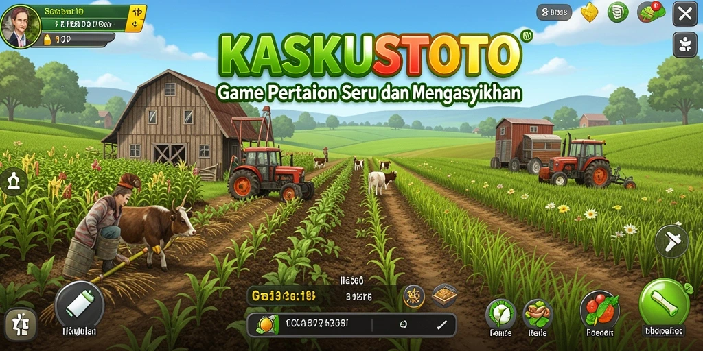 Tangkapan layar KASKUSTOTO: tampilan pertanian yang indah dan interaktif.