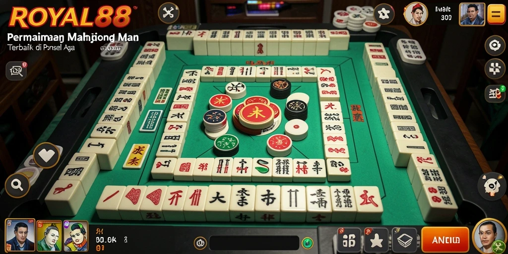 Tampilan bermain Mahjong yang seru dan menantang di ROYAL88.