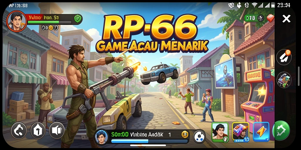 Tampilan menarik dari gameplay RP66 yang menantang.