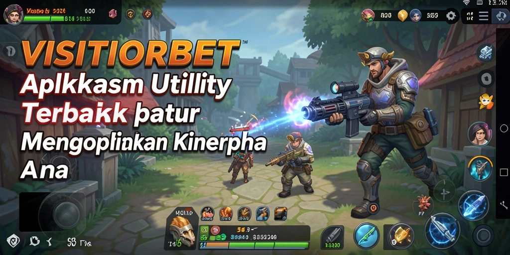 Tampilan antarmuka VISITORBET yang sederhana dan fungsional.
