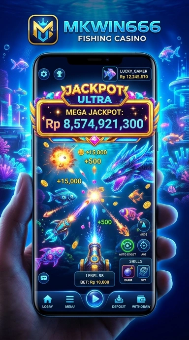 Halaman unduh mkwin666 yang menampilkan aplikasi terbaru.